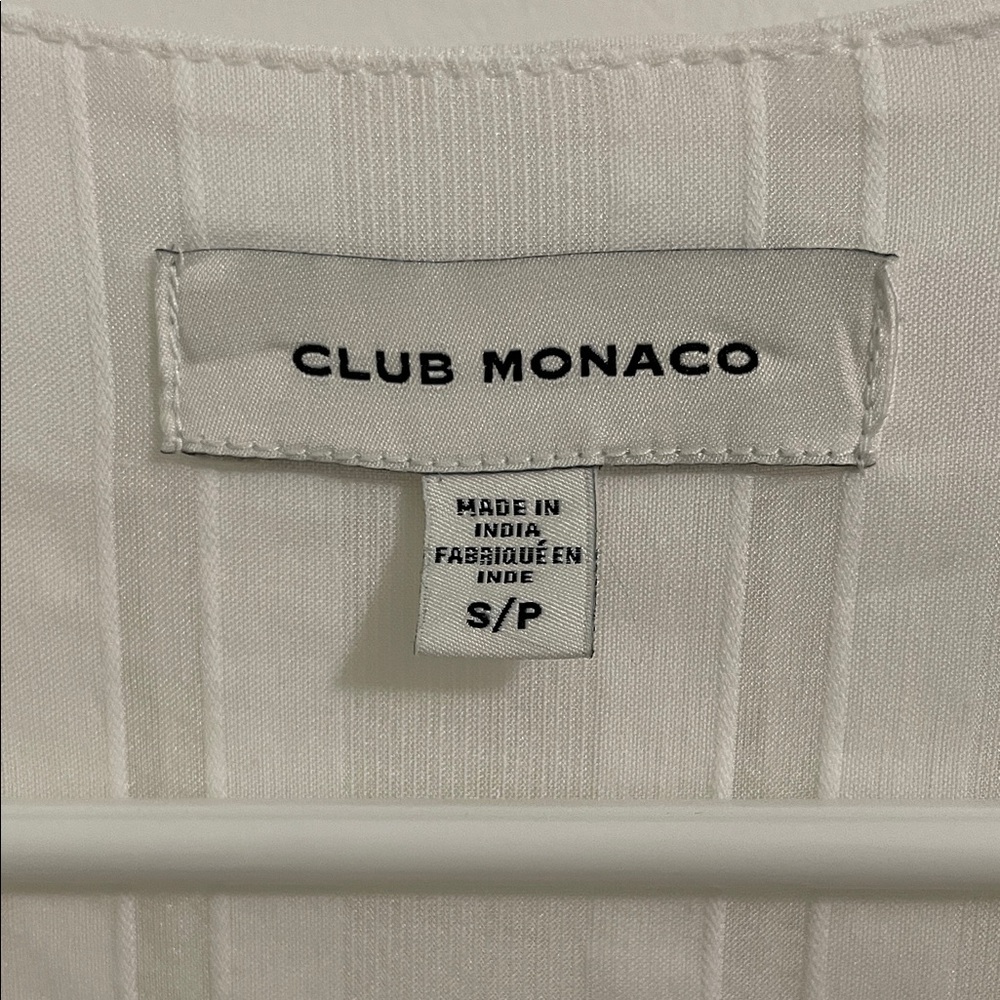 Club Monaco White Midi Dress - Picture 7 of 7